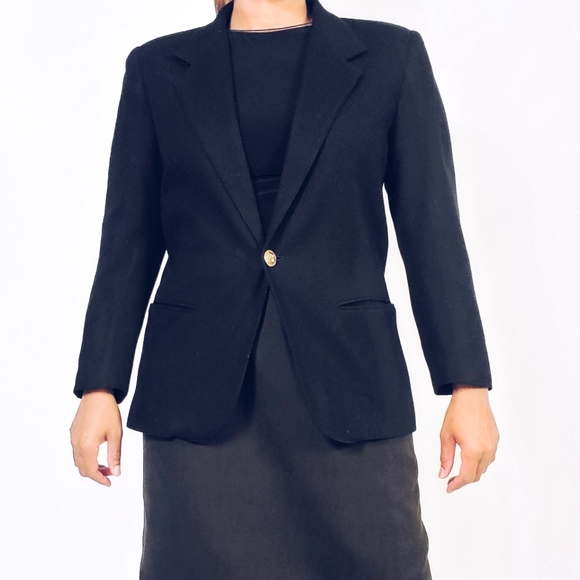 Vintage Wool Blazer - Picture 2 of 8